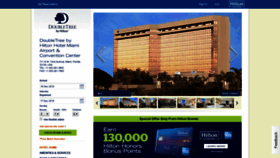 What Doubletreemiamiairport.com website looked like in 2019 (4 years ago)