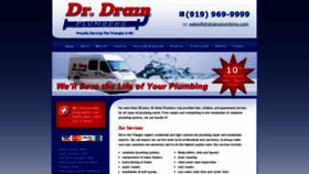What Drdrainplumbing.com website looked like in 2019 (4 years ago)