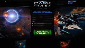 What Darkorbit.de website looked like in 2019 (6 years ago)