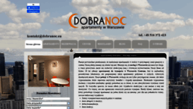 What Dobranoc.eu website looked like in 2019 (4 years ago)