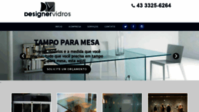 What Designervidros.com.br website looked like in 2019 (4 years ago)