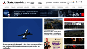 What Diariodevaldivia.cl website looked like in 2019 (4 years ago)