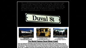 What Duvalstreetcrawl.com website looked like in 2019 (4 years ago)