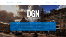 What Dgngroep.nl website looked like in 2019 (4 years ago)