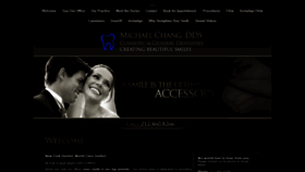 What Drmichaelchang.com website looked like in 2019 (4 years ago)