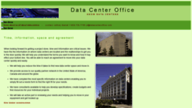 What Datacenteroffice.com website looked like in 2019 (4 years ago)