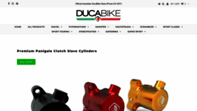 What Ducabike.com.au website looked like in 2019 (4 years ago)
