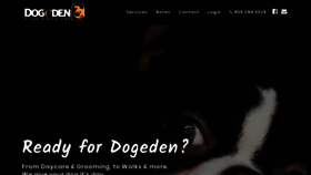 What Dogeden.com website looked like in 2019 (4 years ago)