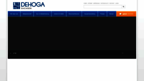 What Dehoga-sachsen.de website looked like in 2019 (4 years ago)