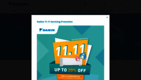 What Daikin.com.sg website looked like in 2019 (6 years ago)