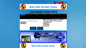 What Dndcheck.co.in website looked like in 2019 (4 years ago)
