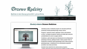 What Drzeworodziny.pl website looked like in 2019 (4 years ago)