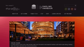 What Darlingharbour.com website looked like in 2019 (4 years ago)