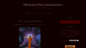 What Dharma-documentaries.net website looked like in 2019 (4 years ago)