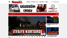 What Denizliaktuel.com website looked like in 2019 (4 years ago)