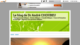 What Dr-choubeu.over-blog.com website looked like in 2019 (4 years ago)