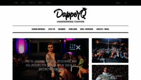 What Dapperq.com website looked like in 2019 (4 years ago)