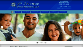 What Dentist-bayridge.com website looked like in 2019 (4 years ago)