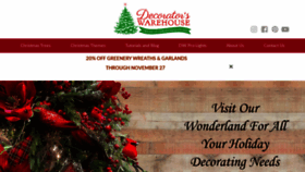 What Decoratorswarehousearlington.com website looked like in 2019 (4 years ago)