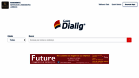 What Dialig.com.br website looked like in 2019 (4 years ago)