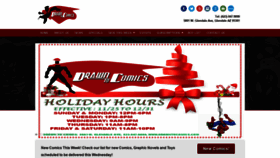 What Drawntocomics.com website looked like in 2019 (4 years ago)