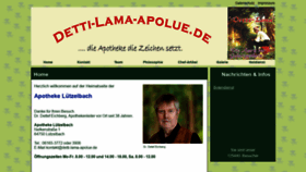 What Detti-lama-apolue.de website looked like in 2019 (4 years ago)