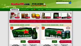 What Dealhotvn.com website looked like in 2019 (4 years ago)