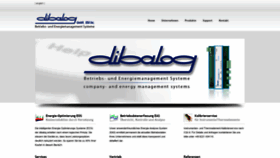 What Dibalog.de website looked like in 2019 (4 years ago)