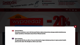 What Darexim.pl website looked like in 2019 (4 years ago)