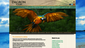 What Dagron-tours.com website looked like in 2019 (4 years ago)
