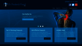 What Drfredfreed.com website looked like in 2019 (4 years ago)