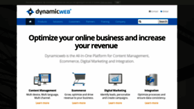 What Dynamicweb-cms.com website looked like in 2019 (4 years ago)