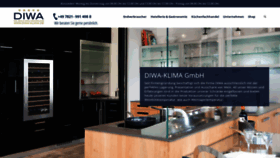 What Diwa-klima.de website looked like in 2019 (4 years ago)