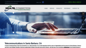 What Datatelconnection.com website looked like in 2019 (4 years ago)