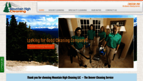 What Denverscleaningservices.com website looked like in 2019 (4 years ago)