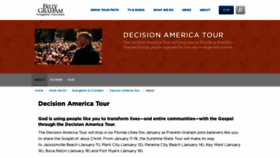 What Decisionamericatour.com website looked like in 2019 (4 years ago)
