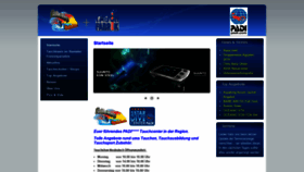 What Delfindivers.com website looked like in 2019 (4 years ago)