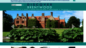 What Discoverbrentwood.co.uk website looked like in 2019 (4 years ago)