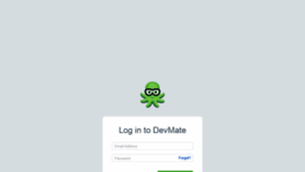What Dashboard.devmate.com website looked like in 2019 (4 years ago)