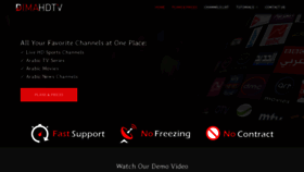 What Dimahdtv.com website looked like in 2019 (4 years ago)