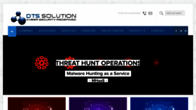 What Dts-solution.com website looked like in 2019 (4 years ago)