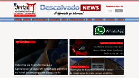 What Descalvadonews.com.br website looked like in 2019 (4 years ago)