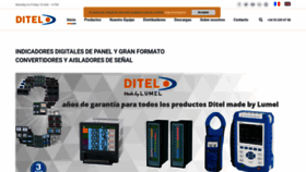 What Ditel.es website looked like in 2019 (4 years ago)