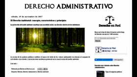 What Derecho-administrativo.com website looked like in 2019 (4 years ago)