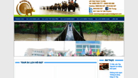 What Dulichtaynguyen.com.vn website looked like in 2019 (4 years ago)