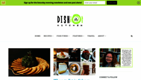 What Dishnthekitchen.com website looked like in 2019 (4 years ago)