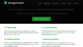 What Designlocker.ie website looked like in 2019 (4 years ago)