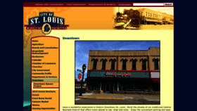 What Downtownstlouismi.com website looked like in 2019 (4 years ago)