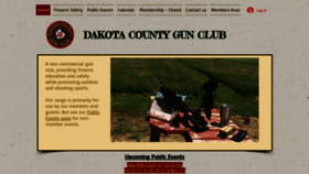 What Dakotacountygunclub.org website looked like in 2019 (4 years ago)