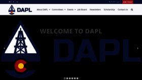 What Dapldenver.org website looked like in 2019 (4 years ago)